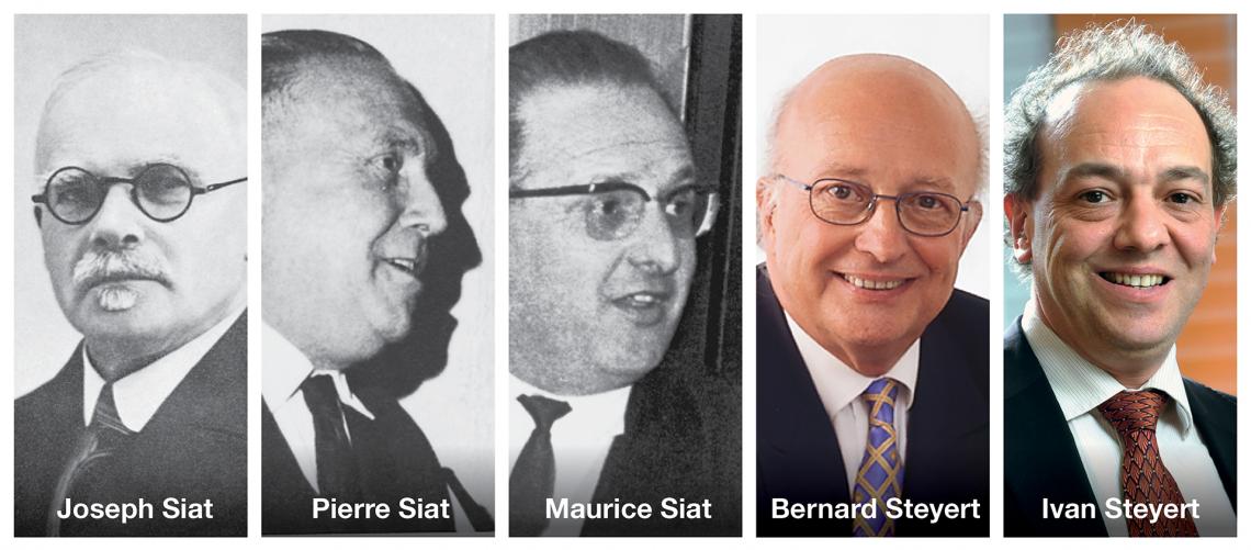 Dirigeants socomec 100 ans