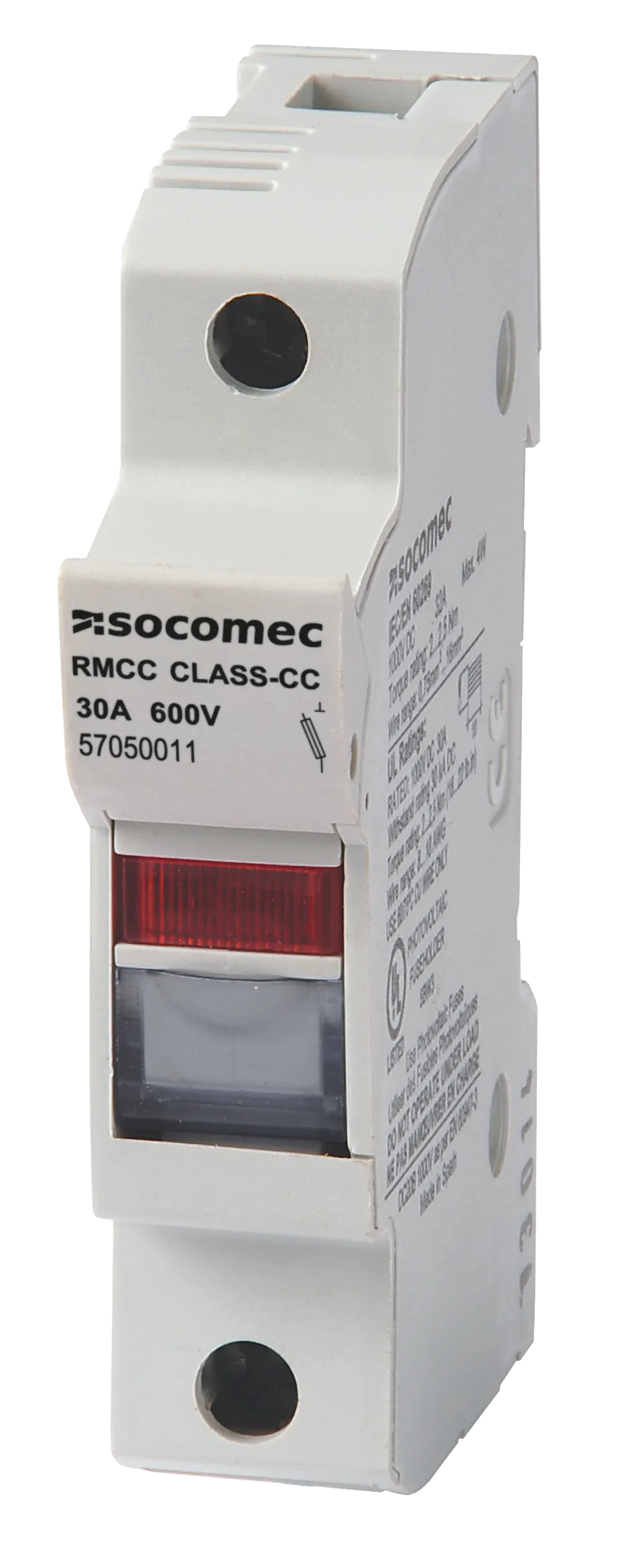 RM CC Modular fuse holders for industrial class CC fuses - up to